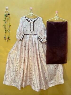 Embroidered Long Frock